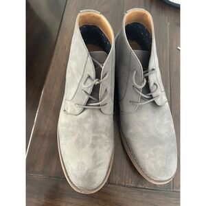 RYE by Mark Nason Mens Gray Chukka Desert Boots Lace Up Ankle Casual Shoes